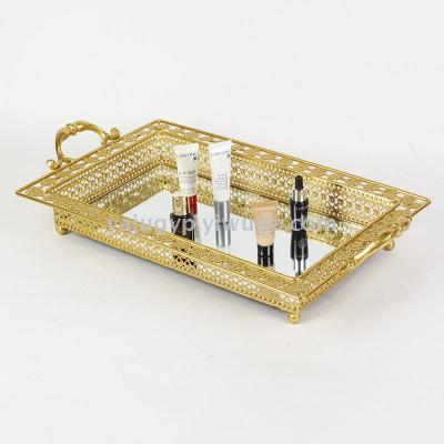 Creative cake tray for decorating iron art household articles, jewelry and cosmetics