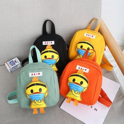 Factory Wholesale Cute Canvas Bag Parent-Child Bag Korean Style Small Shoulder Bag Backpack Crossbody Bag Custom