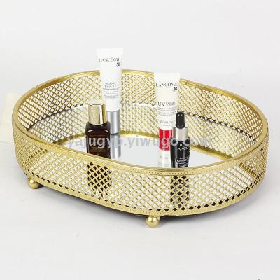 Creative cake tray for decorating iron art household articles, jewelry and cosmetics