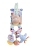 Tony Lvee Animal Doll Baby Bed Toy BB Device Bed Bell Toy 0-1 Years Old Newborn Wind Chimes
