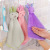 Cartoon towel towel can hang type coral velvet towel kitchen bibulous towel does not touch oil wash dish cloth wipe dish cloth