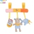 Tony Lvee Children's Car Hanging Baby Plush Animal Toy Lathe Pendant Rattle Cross Arm Pendant