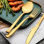 Nordic Style Ins Stainless Steel Steak Knife, Fork and Spoon Western Tableware Creative Simple Restaurant Hotel Supplies Custom Logo