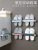 Best-Seller on Douyin Punch-Free Shoe Rack Macaron Bathroom Slipper Rack Bathroom Storage Wall Mount Storage Rack