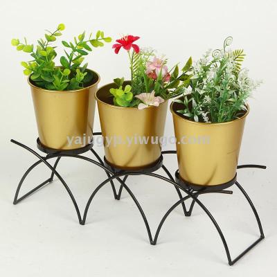 Put a decorative flower pot for tieyi household articles