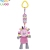 Tony Lvee Animal Wind Chimes Plush Toy Baby Stroller Crib Hanging Pieces Bell Control Car Crib Hanging Soothing Tool