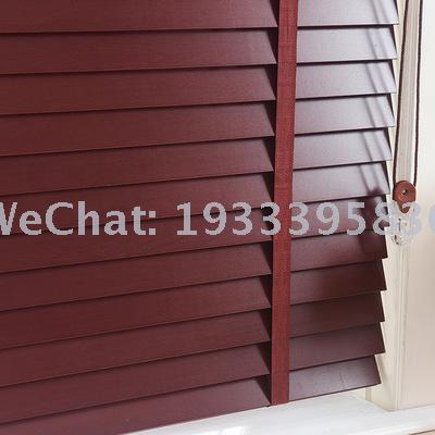 New Venetian Blind Roller Shutter Wholesale European Simple Shading Imitation Wood Blinds Curtain Kitchen Finished Product Customized Curtain