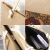 Fashion Gold Silk Linen Wood Grain Stitching Cotton String Bag Large Capacity Portable Beach Bag, Crossbody Bag