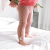 Spring and autumn double needle crotch lace baby pantyhose baby tights bottom pantyhose vertical agaric edge nine minutes pants