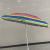 Beach Umbrella Beach Umbrella 40-Inch Windproof Color Stripe Pattern