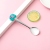 Cartoon Stainless Steel Spoon Cute Silicone Handle Spoon Children's Soup Spoon Fashion Coffee Stir Spoon Wholesale