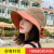 New lady's hat summer day bow mesh fisherman hat hollow knit patchwork sunshade basin hat with wide brim