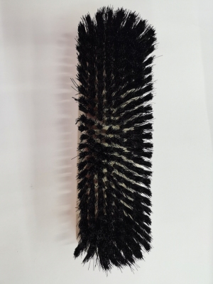 Natural Color Hand Brush, Black Pp Silk