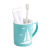 Creative Cartoon Couple Cup Children Toothbrush Mouthwash Cup Two-Tone Cute Double-Layer Cup Factory Direct Sales