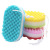 Factory direct bath sponge wipe adult bath foaming sponge bath towel three layer wave bath sponge