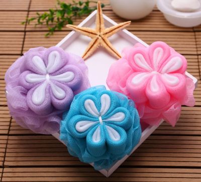 A2593 Flower bath ball Children's cleaning bath flower bath bath flower bath towel bubble bath products