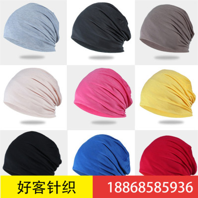 Spring and Autumn Pile cap summer thin cover cap pure color cap breathable hip-hop cap foreign trade