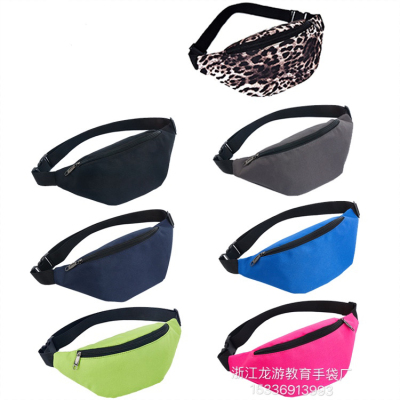 Wholesale new Oxford waterproof Fanny pack outdoor sports running mobile phone bag multi-function cycling satchel