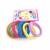 Makarong Korean version of nylon 5.5 \"high elastic good quality rubber band head ring pull