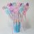 New bo bo bat LED light toys children snacks snack food starry sky fairy rabbit stick ground stand hot style