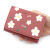 Fashion New Korean Style Women's Small Three Fold Short Wallet Flower Coin Purse Casual Bank Card Clutch Wallet