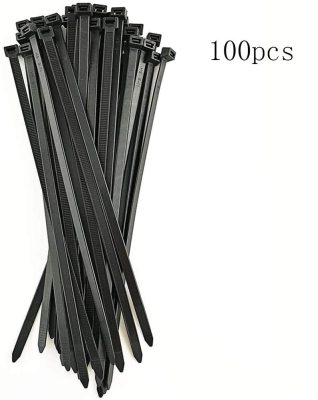 Electrical Cable Tie Zipper Plastic Wire Tie Fastening Wire Velcro Outdoor Tie Wire 16inch