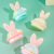 A Cartoon cute rabbit ice Cup Summer crushed ice cup leisure student water cup creative cartoon straw ice cup