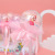 Fun little steamed bread Princess Fairy Star Magic wand creative lighting toys children snacks toys stalls supply