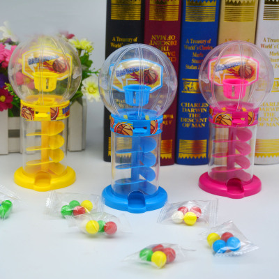 Twist good cute manual by the mini spiral sound and light music candy shooting machine children's candy puzzle toy candy