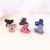 Manufacturers direct Korean girl cartoon style plastic hairpin fashion sweet hollow-out clip hair ornaments multi - color mixed hair