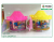 New Product Portable Castle Colored Clay Set Children's Plasticine Set Non-Toxic Clay DIY Light Clay Toy