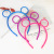 New sweet girls candy color hair clip Instagram girls cute hair clip headband 2 yuan store supply wholesale