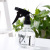Gardening hair spray bottle transparent makeup hand press barber's scissors spray bottle