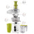 DSP DSP Factory Direct Sales Multifunctional Household Electric Juicer Fruit and Vegetable Slag Juice Separation Juicer