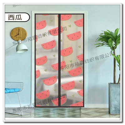 Factory direct door without holes mosquito proof PVC self-adhesive screen door