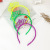 New popular Korean version of candy color hair hoop simple joker plastic head hoop manufacturers wholesale