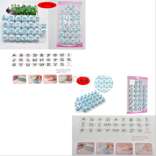 diy baking 26pcs capital english letter spring fondant chocolate biscuit plastic printing mold