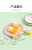 Pudding bottle 100ml glass pudding cup Yogurt mousse cup milk bottle jelly cup with lid