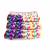 Factory direct nylon braid pure color two-color high elastic rubber band head ring 4 a card