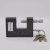 Rectangular padlock lock household old anti - theft door lock open padlock door anti - pry
