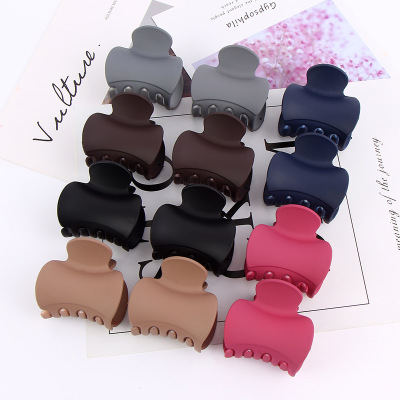 Korean New Simple Grip Ladies Shower Updo Plastic Hairpin Adult Hairpin Hair Accessories Factory Direct Sales