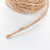 Handmade diy jute rope Jute rope drawing process Color hemp rope can be customized
