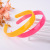 The new Korean version of 2CM bright candy color hair hoop fashion girls plastic headband manufacturers wholesale