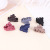 2020 Small Korean style fashion Joker hair card jewelry Four-leaf clover candy color plastic ABS ponytail hair card headpiece