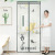 Mosquito proof magnetic encryption soft screen door in summer fly proof kitchen bedroom ventilation and dust screen window