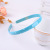 Street stalls hot selling Korean version of 12MM plastic hair hoop cute dot candy color headband manufacturers direct wh