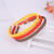 New sweet girl plastic headband creative phone line environmental rubber plastic headband 2 yuan shop supply wholesale