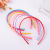 Hot Korean version of bright candy color small wave hair hoop girls joker simple headband hair accessories
