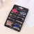 New South Korean joker pony tail clip color mix hair creative personality small broken hair top clip hair clip jewelry