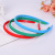 New sweet girl plastic headband creative phone line environmental rubber plastic headband 2 yuan shop supply wholesale